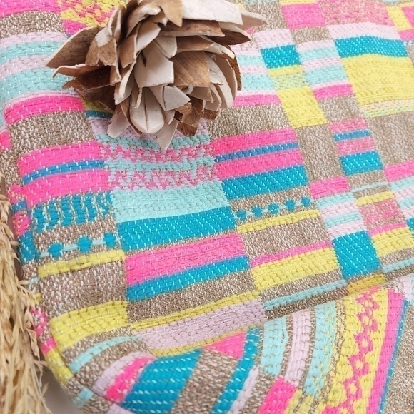 Doncaster Pink Yellow Blue Embroidered Skirt Size 8 - Picture 11 of 11